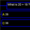 Mathionaire Addition Quiz