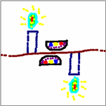 艺术作品 2次对称