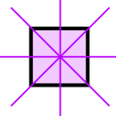 对称正方形